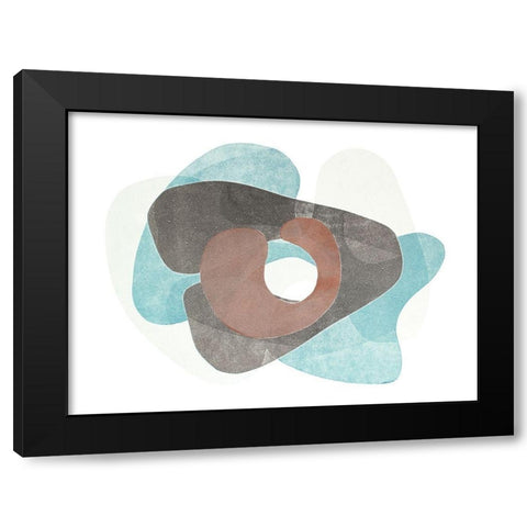Homage to Eames V Black Modern Wood Framed Art Print with Double Matting by Delamater, Rob