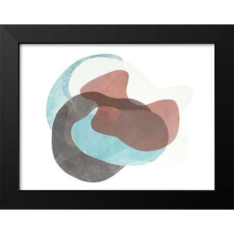 Homage to Eames VII Black Modern Wood Framed Art Print by Delamater, Rob