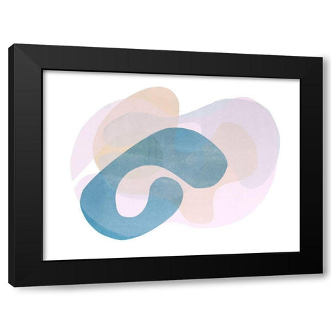 Homage to Eames IX Black Modern Wood Framed Art Print with Double Matting by Delamater, Rob