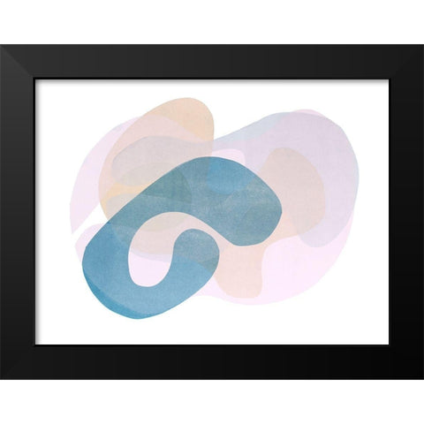 Homage to Eames IX Black Modern Wood Framed Art Print by Delamater, Rob
