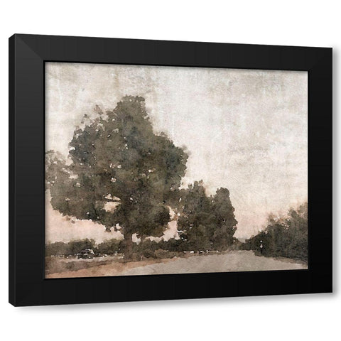 November Morning Mist III Black Modern Wood Framed Art Print by Orlov, Irena