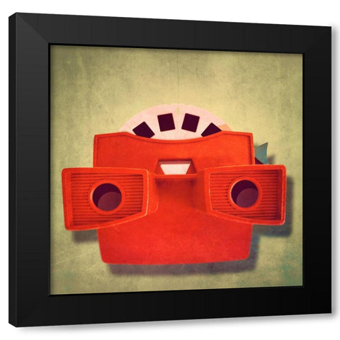 Vintage School II Black Modern Wood Framed Art Print with Double Matting by Brown, Thomas