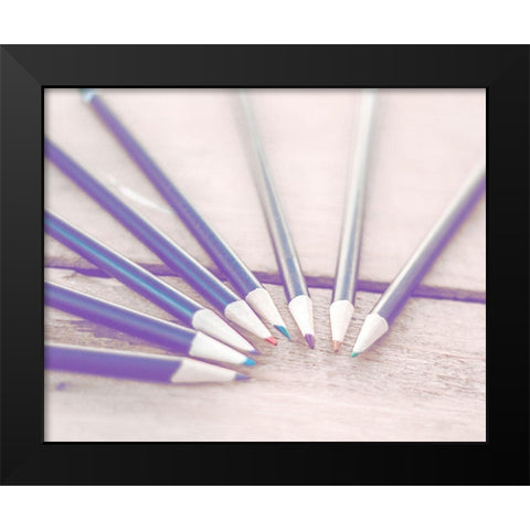 Vintage School VII Black Modern Wood Framed Art Print by Brown, Thomas