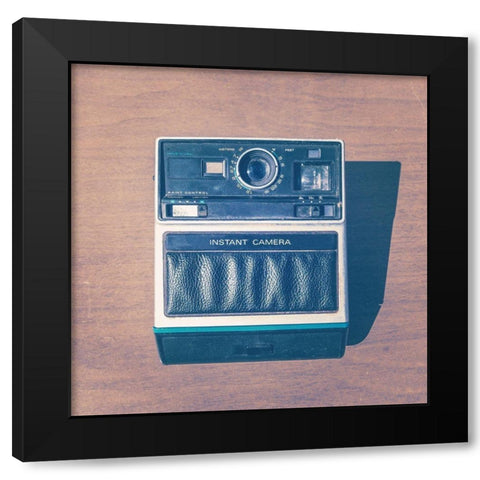 Vintage Camera III Black Modern Wood Framed Art Print by Brown, Thomas
