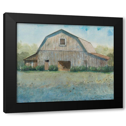 Country Life II Black Modern Wood Framed Art Print by OToole, Tim