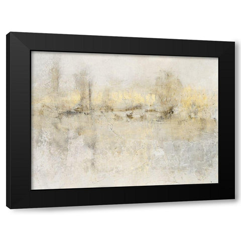 Obscured View I Black Modern Wood Framed Art Print with Double Matting by OToole, Tim