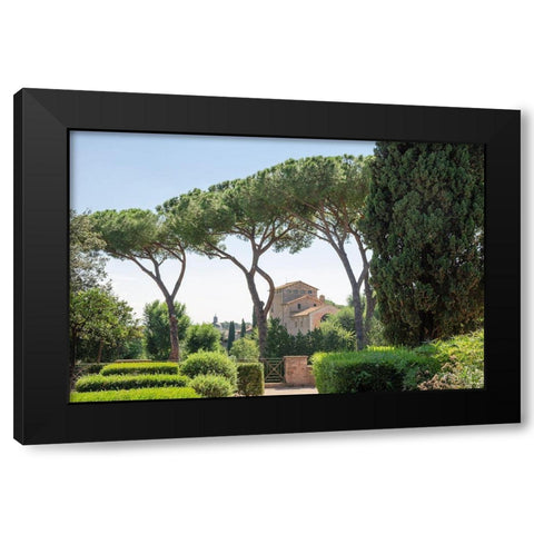 Rome Landscape I Black Modern Wood Framed Art Print by DeNardo, Laura