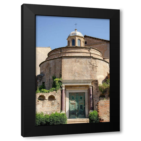 Rome Landscape III Black Modern Wood Framed Art Print by DeNardo, Laura
