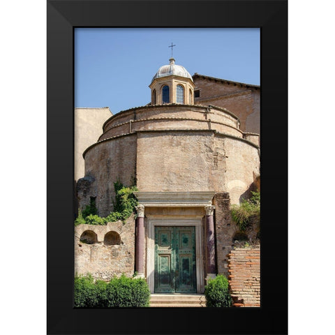 Rome Landscape III Black Modern Wood Framed Art Print by DeNardo, Laura