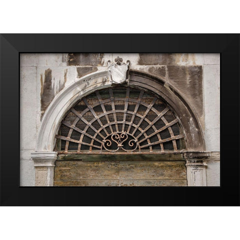 Windows and Doors of Venice XI Black Modern Wood Framed Art Print by DeNardo, Laura