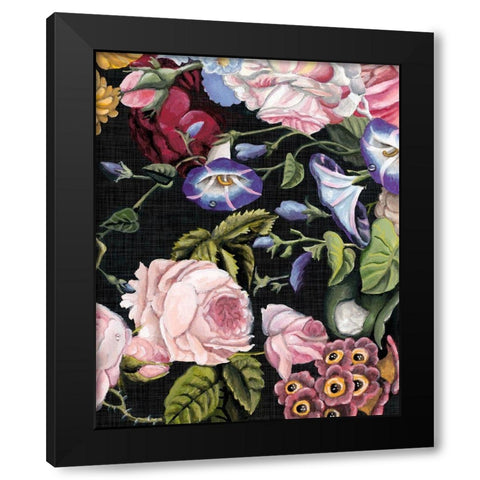 Baroque Grid VI Black Modern Wood Framed Art Print with Double Matting by McCavitt, Naomi