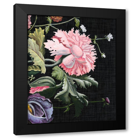 Baroque Grid VIII Black Modern Wood Framed Art Print with Double Matting by McCavitt, Naomi