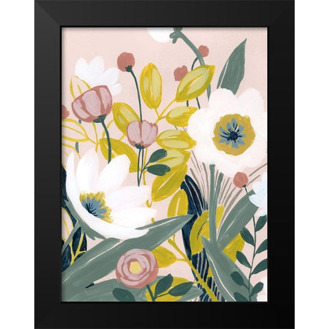 Garden Sketch I Black Modern Wood Framed Art Print by Popp, Grace