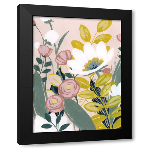 Garden Sketch II Black Modern Wood Framed Art Print by Popp, Grace