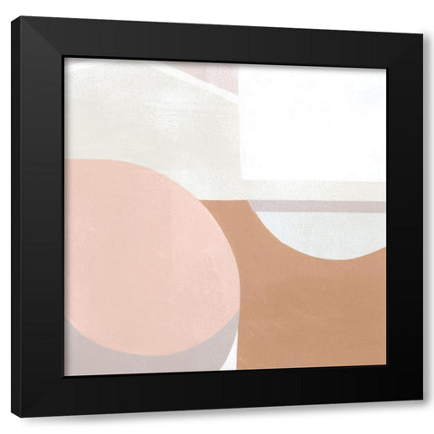 Pastel Eclipse II Black Modern Wood Framed Art Print by Popp, Grace
