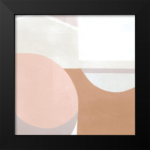 Pastel Eclipse II Black Modern Wood Framed Art Print by Popp, Grace