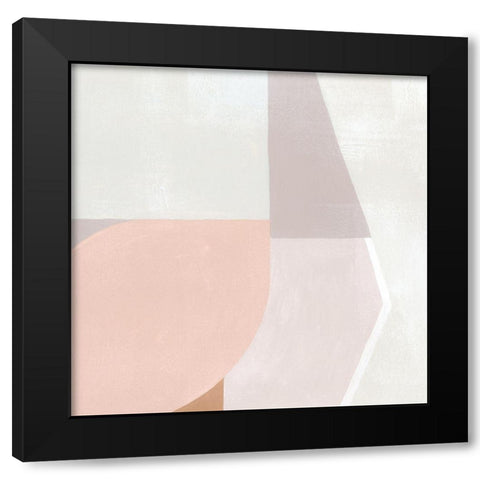 Pastel Eclipse III Black Modern Wood Framed Art Print by Popp, Grace