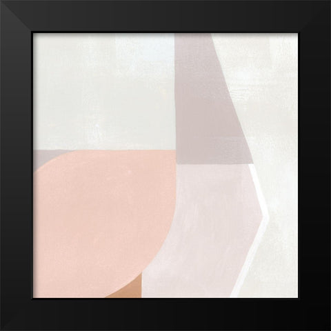Pastel Eclipse III Black Modern Wood Framed Art Print by Popp, Grace