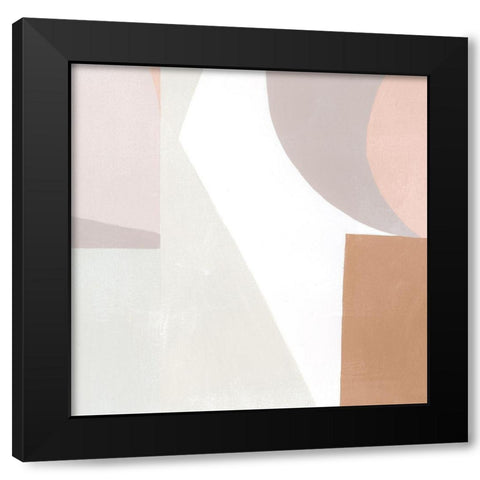 Pastel Eclipse IV Black Modern Wood Framed Art Print with Double Matting by Popp, Grace
