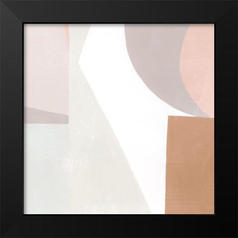 Pastel Eclipse IV Black Modern Wood Framed Art Print by Popp, Grace