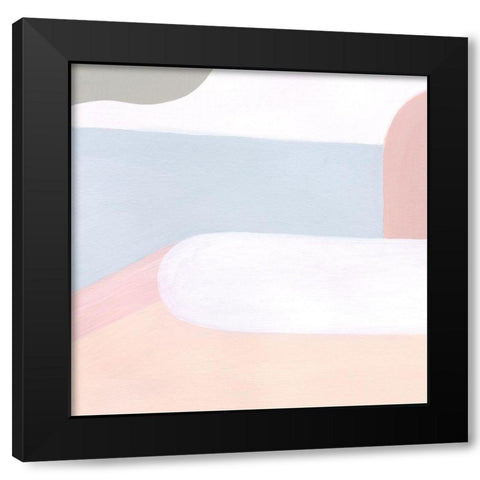 Pooled II Black Modern Wood Framed Art Print with Double Matting by Popp, Grace