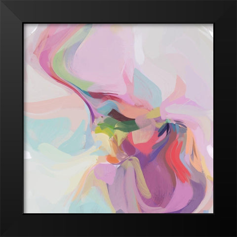 Influence I Black Modern Wood Framed Art Print by Orlov, Irena