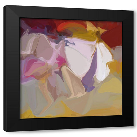 The Discovery I Black Modern Wood Framed Art Print with Double Matting by Orlov, Irena