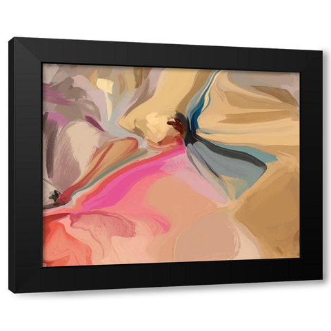 Charming Blend I Black Modern Wood Framed Art Print by Orlov, Irena