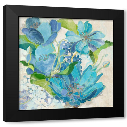 Chic Providence I Black Modern Wood Framed Art Print with Double Matting by Evelia Designs