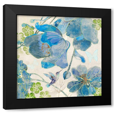 Chic Providence III Black Modern Wood Framed Art Print by Evelia Designs
