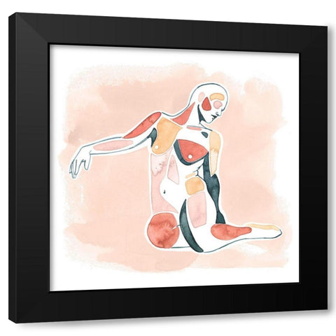 Desert Dancer I Black Modern Wood Framed Art Print by Popp, Grace