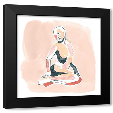 Desert Dancer II Black Modern Wood Framed Art Print by Popp, Grace