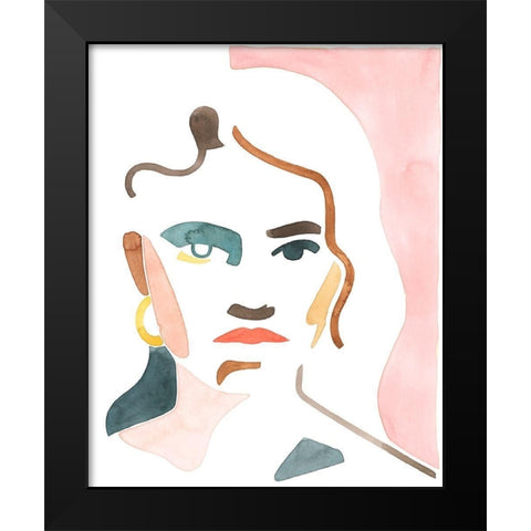 She Shadow I Black Modern Wood Framed Art Print by Popp, Grace