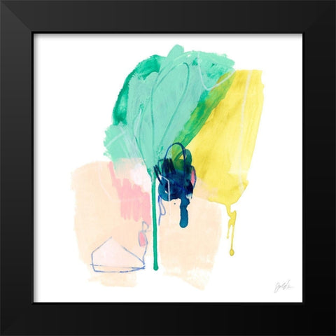 Correlary II Black Modern Wood Framed Art Print by Vess, June Erica
