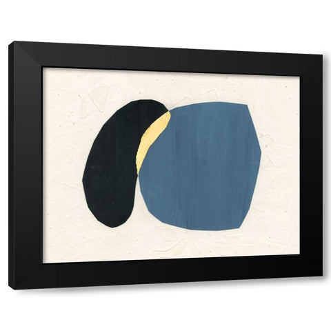 Organic Overlay III Black Modern Wood Framed Art Print by Stramel, Renee W.