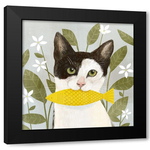 Pet Life I Black Modern Wood Framed Art Print with Double Matting by Borges, Victoria