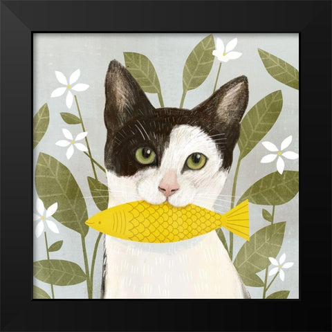 Pet Life I Black Modern Wood Framed Art Print by Borges, Victoria