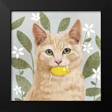 Pet Life II Black Modern Wood Framed Art Print by Borges, Victoria