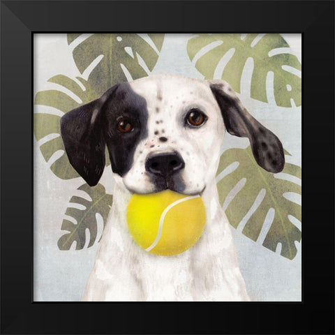 Pet Life IV Black Modern Wood Framed Art Print by Borges, Victoria