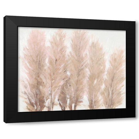 Pampas Grass I Black Modern Wood Framed Art Print with Double Matting by OToole, Tim