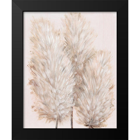 Pampas Grass IV Black Modern Wood Framed Art Print by OToole, Tim