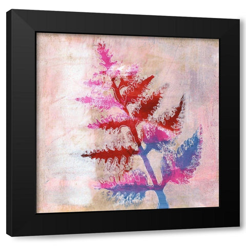 Dappled Fern I Black Modern Wood Framed Art Print by Moore, Regina