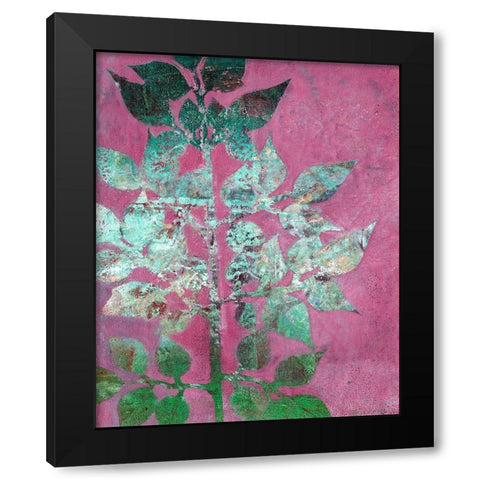 Mono Branch II Black Modern Wood Framed Art Print by Moore, Regina