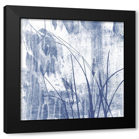 Indigo Exposure I Black Modern Wood Framed Art Print by Goldberger, Jennifer
