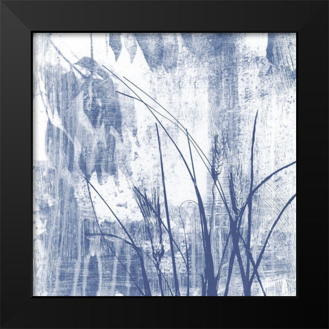 Indigo Exposure I Black Modern Wood Framed Art Print by Goldberger, Jennifer