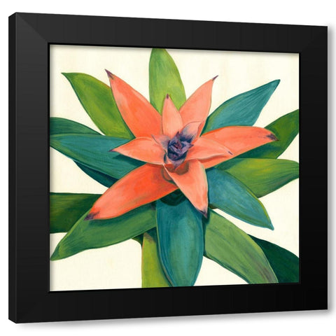 Tropical III Black Modern Wood Framed Art Print by Meagher, Megan