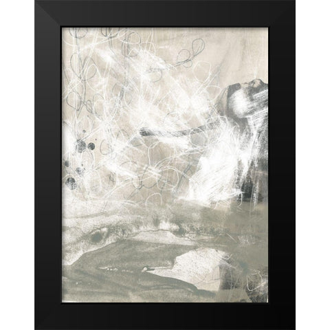 Stonewash I Black Modern Wood Framed Art Print by Vess, June Erica