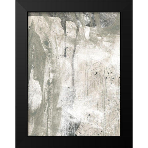 Stonewash II Black Modern Wood Framed Art Print by Vess, June Erica