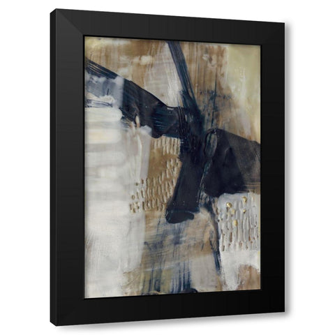 Gage I Black Modern Wood Framed Art Print by Jachimiec, Sue