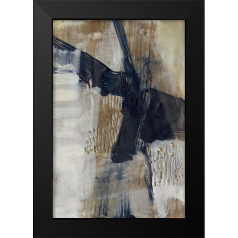 Gage I Black Modern Wood Framed Art Print by Jachimiec, Sue